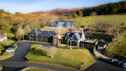 Drone Photo of the Isle of Raasay Distillery