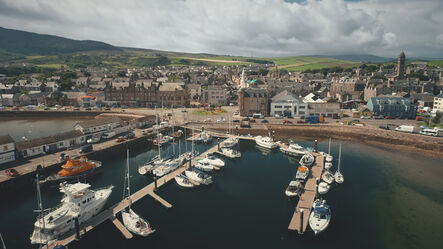 A View Over Campbeltown Port 