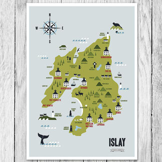 Islay map